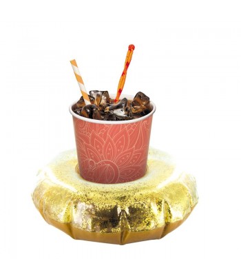 GOLD GLITTER INFLATABLE CUP...