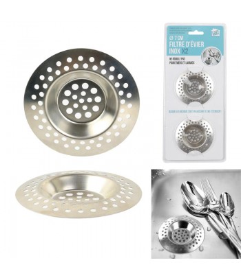 Stainless steel sink filter