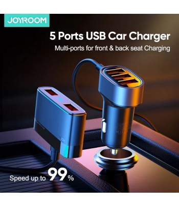 Five usb ports car charger...