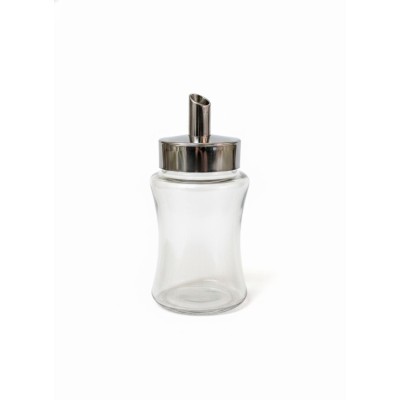 Glass Sugar Dispenser Steel Pourer – Dakar Delivery