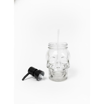 Skull Glass Soap Dispenser – Dakar Delivery