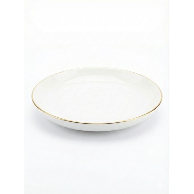 Assiette creuse en porcelaine 21,5cm