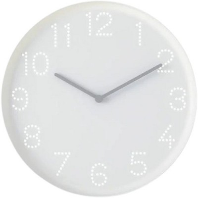 Horloge murale, blanc