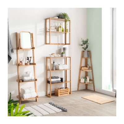 Miroir pivotant en Bambou