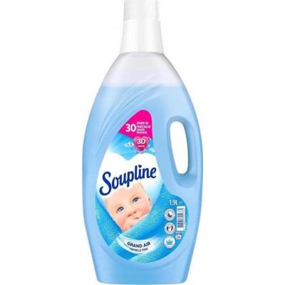 Adoucissant dilué Soupline 3D Grand Air - 1,9L
