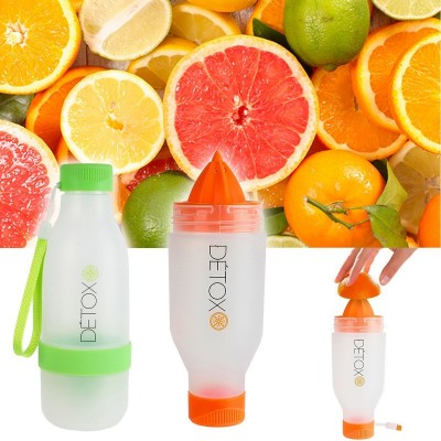 Bouteille Détox avec presse-agrumes
