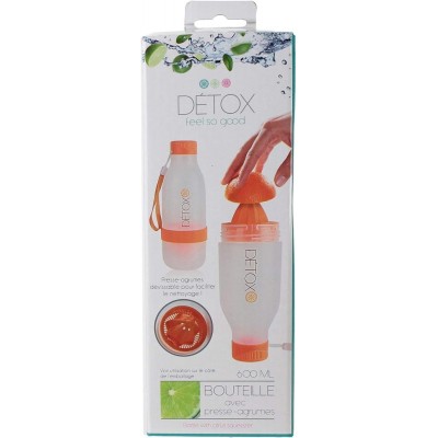 Bouteille Détox avec presse-agrumes