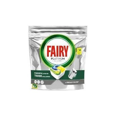 Tablettes pour Lave-vaisselle Fairy All in 1 Platinum Frais 24 Unités