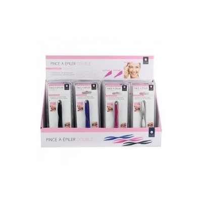 Pince Épilation Double