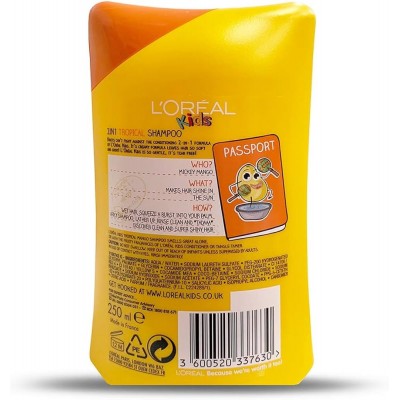 L'oreal Paris Kids Shampoo Tropical Mango 250ml