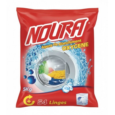 détergent en poudre Noura Agent de Blanchiment Oxygène.