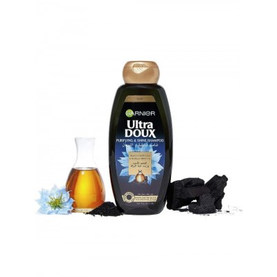 Shampooing charbon noir & huile de fleur de nigelle