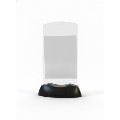 Porte-menu lumineux en plastique