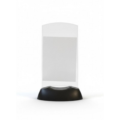 Porte-menu lumineux en plastique