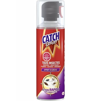 CATCH - Aérosol Tous Insectes Volants Et Rampants