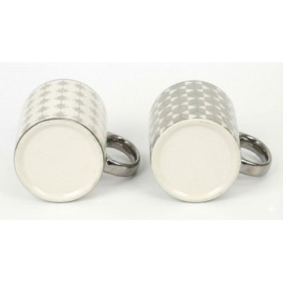 Mug Céramique 30cl Motif Argenté – Senbonsplans