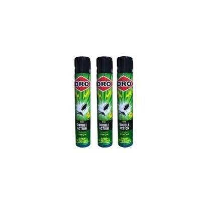 Insecticide Aérosol Double Action Au Citron 500 Ml