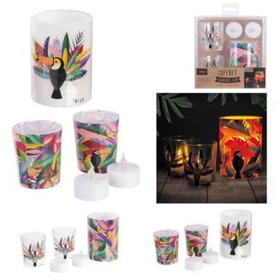 Coffret de bougies LED