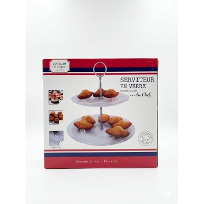 Serviteur en verre