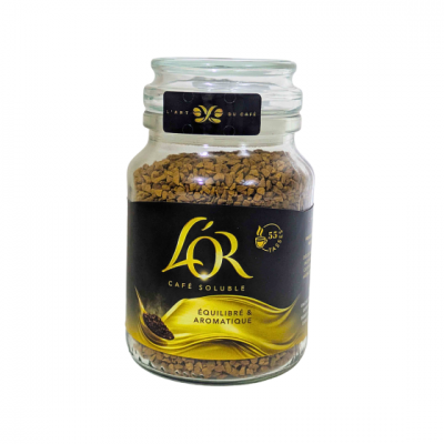 CAFÉ L'OR SOLUBLE - ÉQUILIBRÉ ET AROMATIQUE