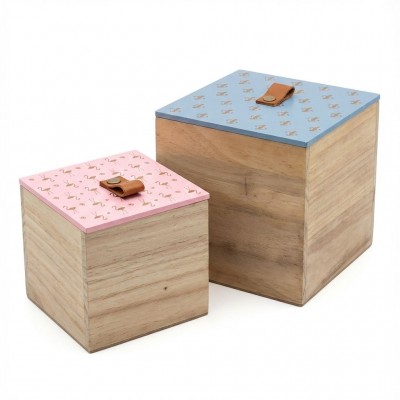 Decorative Wooden Storage Box – Senbonsplans Dakar