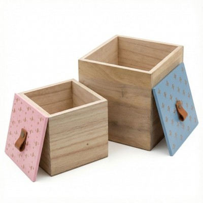 Decorative Wooden Storage Box – Senbonsplans Dakar