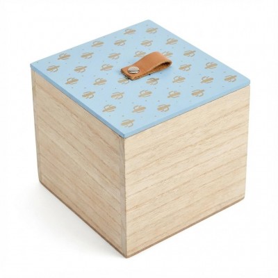 Boîte de Rangement Bois Décorative – Senbonsplans Dakar