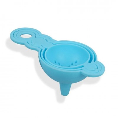 Filtre à entonnoir bleu