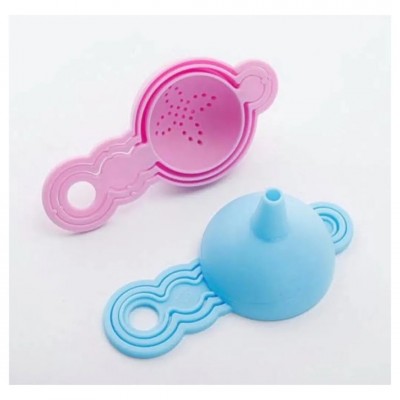 Filtre à entonnoir bleu