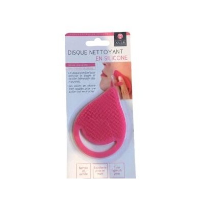 Disque nettoyant en silicone