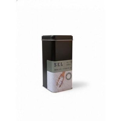 Boîte à Fleur de Sel Métallique Hermétique – Senbonsplans