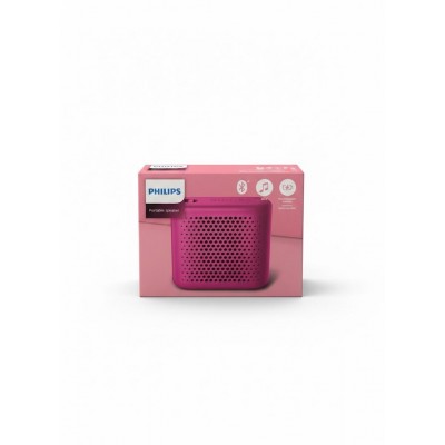 Philips Audio – Enceinte Bluetooth sans Fil, Couleur Rose