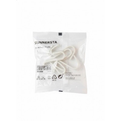 Lot de crochets SUNNERSTA blancs d'IKEA