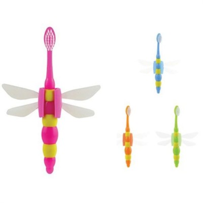 Kids Dragonfly Toothbrush with Suction Cup Holder | Senbonsplans Dakar