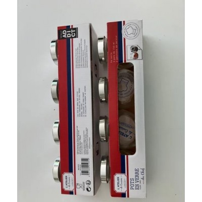 pots en verre L'Atelier de Cuisine 150 ml