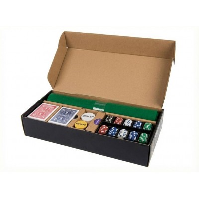 Jeu de Poker 200 Jetons – Coffret Complet avec Tapis | Senbonsplans Dakar