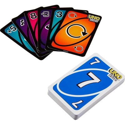 UNO Flip! Jeu de Cartes 112 Cartes 2-10 Joueurs