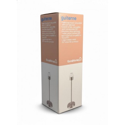 GoodHome Guiterne Metal Lamp Base – Senbonsplans