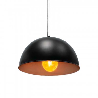 Cinema Pendant Lamp 40cm Black & Copper – Senbonsplans