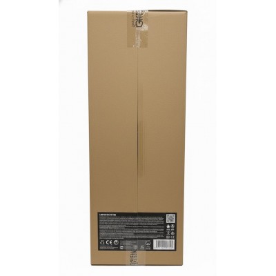 Lampadaire rétro doré globe en verre opaque