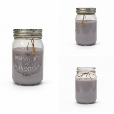Bougie parfumée romantique...