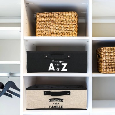 Boite de rangement pliable 6 compartiments