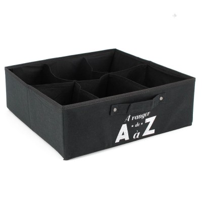 Boîte de rangement pliable 6 compartiments | Organisateur maison – Dakar Sénégal