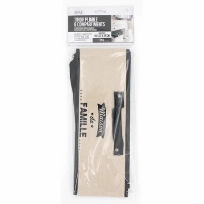 Boite de rangement pliable 6 compartiments