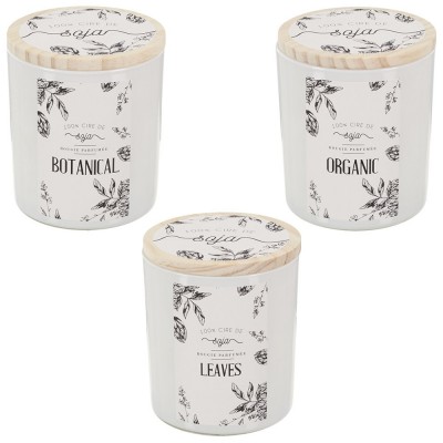 Bougie parfumée cire de soja Top Bois | Décoration et senteur naturelle – Dakar Sénégal