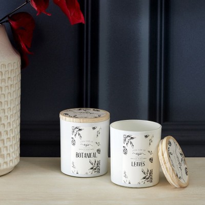 Bougie parfumée cire de soja Top Bois | Décoration et senteur naturelle – Dakar Sénégal