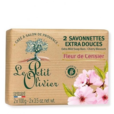 Savonnettes extra douces fleur de cerisier | Le Petit Olivier – Dakar Sénégal