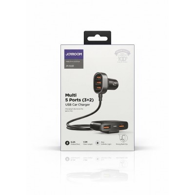 Chargeur Voiture Multi-Ports USB Joyroom JR-CL03 | Senbonsplans