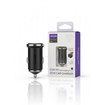 Chargeur de voiture 20W PD rapide double port Joyroom C-A45