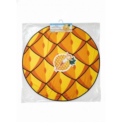 Serviette de plage ronde ananas – Grande serviette douce pour plage et piscine à Dakar